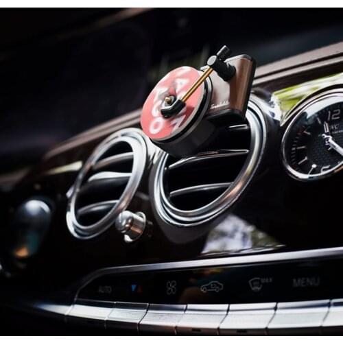 Aromatherapy Diffuser for Car Air Diffusers Freshener Retro Record Player Decor 1XCF