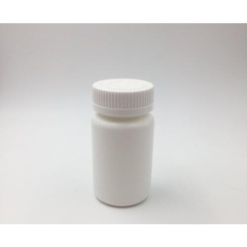 FreeShip 25pcs 100ml 3.34oz Empty HDPE White Pill Bottle Plastic Medicine Bottle Empty CRC cap Bottle Chemical Containers