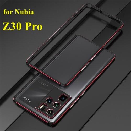 Fitted case for Nubia Z30 Pro Luxury Deluxe Ultra Thin aluminum Bumper for ZTE Blade Z30 Pro + 2 Film (1 Front +1 Rear)