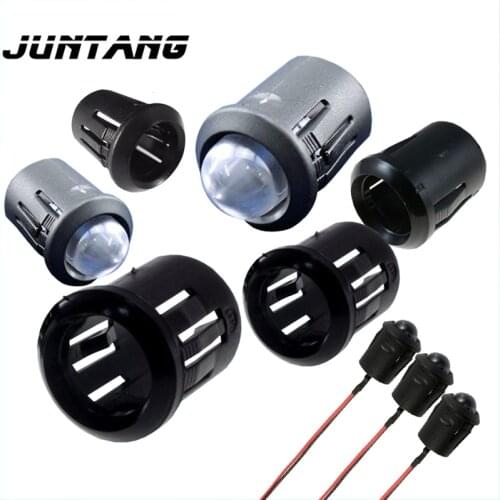 F3 F5 LED 3mm / 5mm / 8mm / 10mm LED black plastic socket bracket clip frame fixed downlight cover