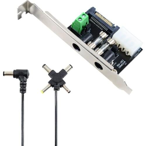 Computer ATX Power Lead-out Board Chassis External DC Baffle 12V5V Optional to Send Four Wires