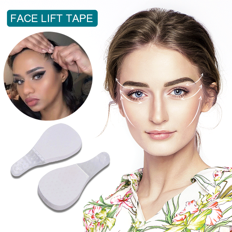 40pc Invisible Facial Tape for Face Lift V-shape Thin Face Tool Facial Line Wrinkle Flabby Skin Fast Lift Chin Bandage Face Care