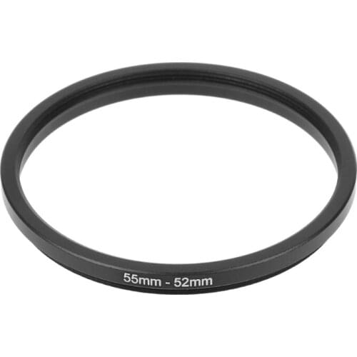 55mm To 52mm Metal Step Down Rings Lens Adapter Filter Camera Tool Accessory New