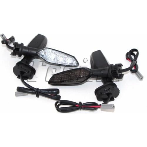 Modified Motorcycle Rear LED Turn Signal Indicator Light Blinker Round connector For YAMAHA R1 R6