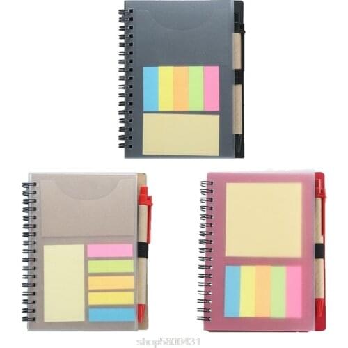 Creative Sticky Notes Notepad Kawaii Stationery Diary Notebook with Pen Office School Supplies N11 20 Dropshipping