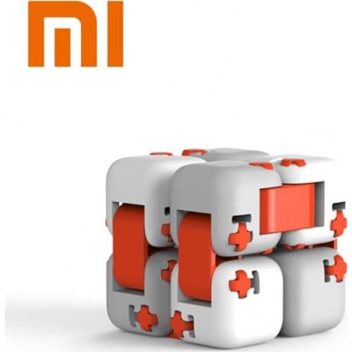 Original XiaoMi building Blocks Unlimited Flippable Finger Spinner For Kids Safety Portable Builder Smart Mijia Mi Mini Toys