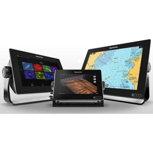 Raymarine built-in GPS navigation CHIRP sonar 3D side scan imaging radar AXIOM7RV