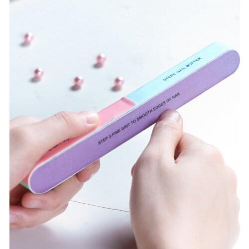 Seven-sided Nail Files Block Buffer Pedicure Manicure Gel Polisher Nail Polish Files Beauty Tools Professional Nail Art Tools