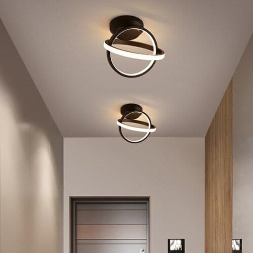 Led modern ceiling lamp k9 crystal ceiling lights AC85-265V hallway lamp LED ceiling lamp ceiling light fans