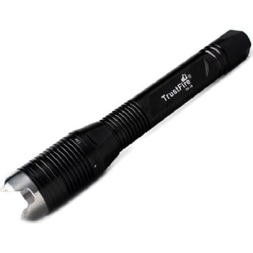TrustFire TR-J2 Cree XM-L T6 1000LM LED Diving Flashlight w/30m Waterproof + Stainless Steel Attack Tooth Head(18650 Battery)