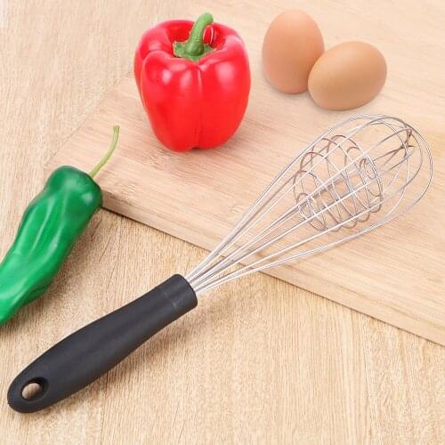 Hand Whisk Mixer for Eggs Egg Beater Cream Baking Flour Stirrer Stainless Steel Cooking Tools Egg Tools Nonslip Egg Stiring