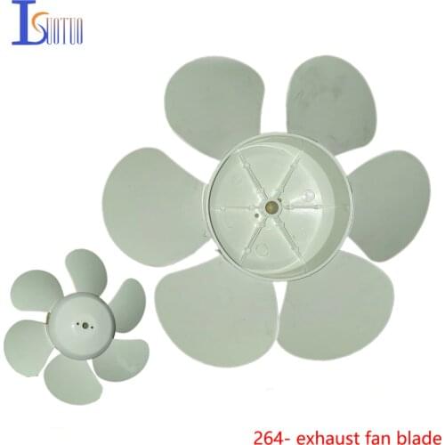 6-blade ventilating exhaust fan blade 8 inch 20cm Fan Blade for Gas Exhaust Fan Exhaust Fan Leaves GENUIN Leaves