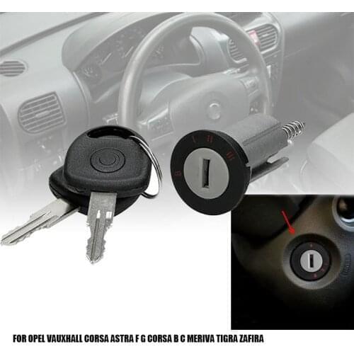 IGNITION SWITCH BARREL LOCK FOR OPEL VAUXHALL CORSA ASTRA F G CORSA B C MERIVA TIGRA ZAFIRA 90167295 0913618 0913619 0913684