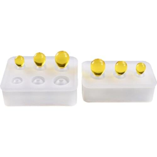 1Pc Soap Silicone Mold Egg Molds Epoxy Resin Crafts DIY Jewelry Making Home Ornaments