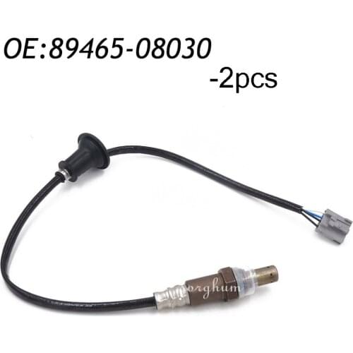 2PCS 89465-08030 Rear Oxygen Air Fuel Ratio Sensor For 2004-2006 Toyota Sienna 3.3L V6 2344516