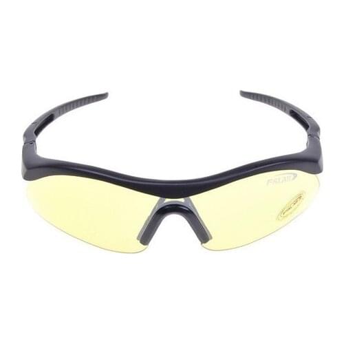3 Colors Outdoor Airsoft Tactical Sporty UV400 Protection Policeman Shooting Glasses Military Googles BK/Yellow/Clear