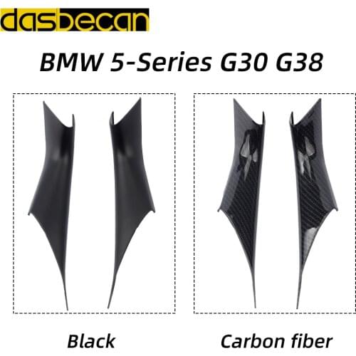 4PCS Car Interior Door Panel Grab Handle Covers for BMW 5 Series G30 G38 2018 2019 2020 Car Styling Armrest Protective Trim