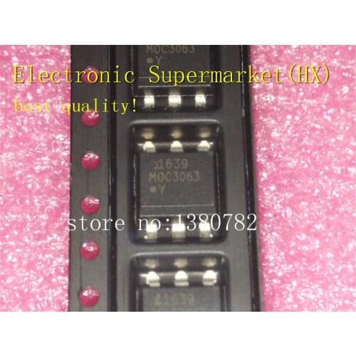 Free Shipping 200pcs/lots MOC3063 SOP-6 New original IC In stock