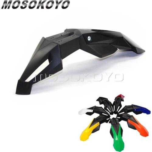 Black Motocross Dirt Bike Front Fender Off Road Mudguard for Honda Suzuki Kawasaki Yamaha Universal