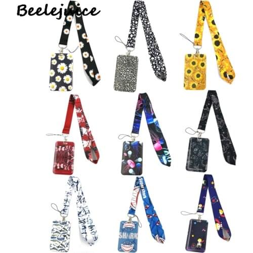 Card Holder ID Cover Neck Strap Lanyards Decorations webbings ribbons Phone Keys ID Card Holder Lanyard For Keys DIY Hang Ropes