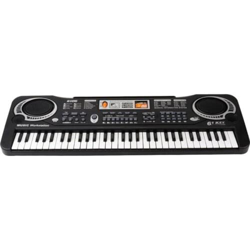 FOR KIDS letric Piano Multi-function Musical Instrumen 61 Keys Music Electronic Keyboard Kids Gift With Microphone KB06