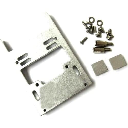 Metal Steering Servo Fixed Mounting Bracket with screws for Universal RC Model Car Upgrade Part