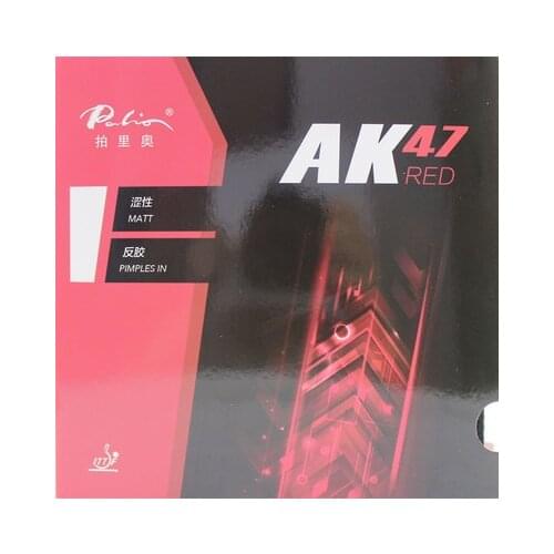 Original Palio Red AK47 AK-47 AK 47 RED Matt Pips-in table tennis pingpong rubber 2.2mm H45-47