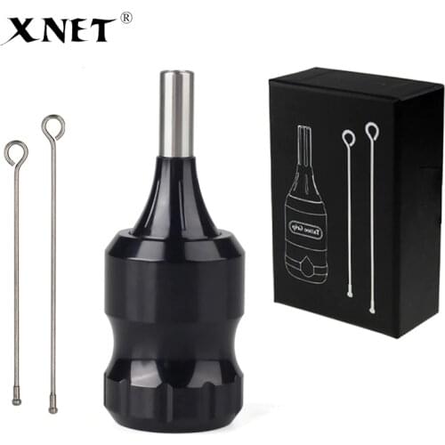 XNET Comfortable Tattoo Grip 32mm Adjustable Non-Slip Alloy Aluminum Tattoo handle For Rotary Machine Tattoo Cartridge Needle