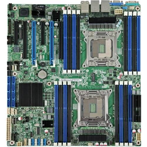 S2600CO4 server motherboard C602 chipset LGA2011 tested working