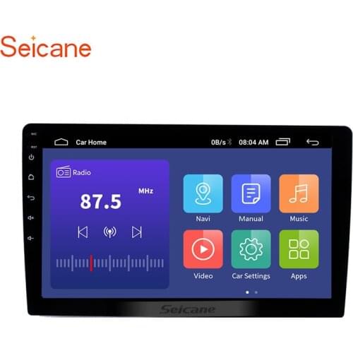 Seicane 2Din Android 9.1 10.1" GPS Car Radio For Universal Nissan VW Toyota Kia rio Hyundai Suzuki Honda Head Unit support wifi
