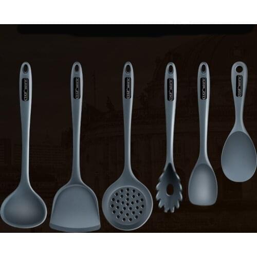 Silicone Cooking Tools Heat Safe Spatula Spoon Colander High Quality Utensils Silicone Kitchen Accessories Utensilios De Cocina