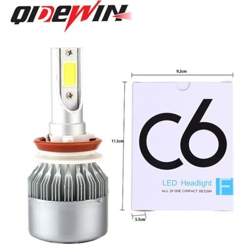 Automobile LED headlamp C6 headlamp 9005 9006 H11 H7 H4 headlamp