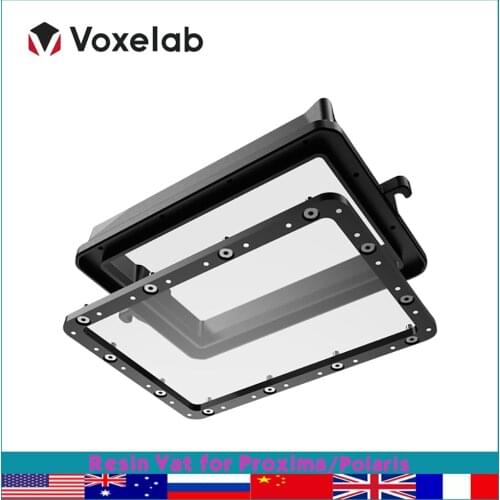 Voxelab Resin Vat with FEP Film for Proxima Polaris LCD 3d Printer Parts Replacement Tank Impresora 3d Accessories