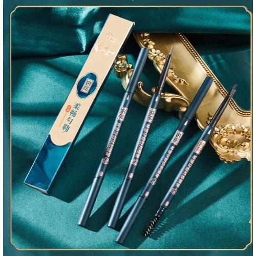Top Quality ChineseStyle Ultra Fine Triangle Eyebrow Pencil Precise Brow Definer Long Lasting Waterproof Eye Brow Makeup