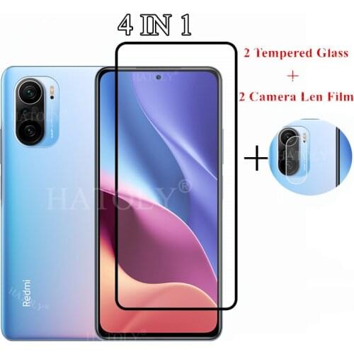 Tempered Glass For Xiaomi Redmi K40 Pro Screen Protector Camera Lens Film For Redmi K40 Pro Glass For Redmi K40 Pro Plus 6.67"