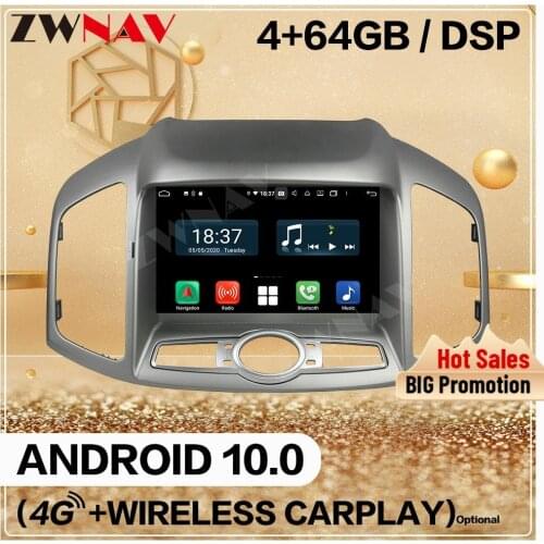 128GB Carplay 2 Din For Chevrolet Capativa 2012 2013-2016 Android Screen Car Player Audio Radio GPS Navi Head Unit Auto Stereo