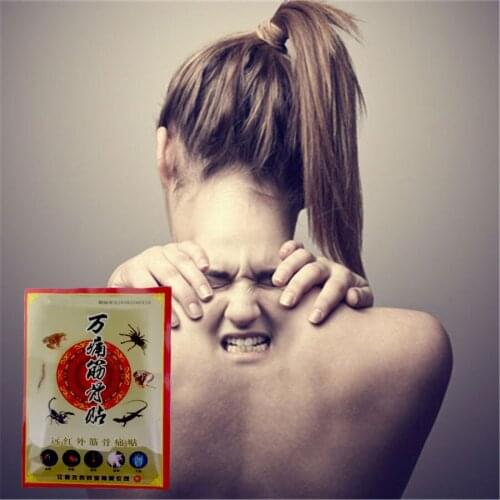 16Pcs Spider venom Far infrared heating Chinese Herbal Medicine Neck Waist elbow Joint Pain Relief Patch Muscle Arthritis Analge