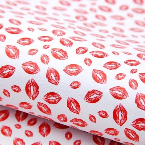 20*33cm Lychee Valentines' Day Vinyl Synthetic Leather Patchwork For Hair Bow Handbags Wallet Phone Cover DIY,1Yc9588