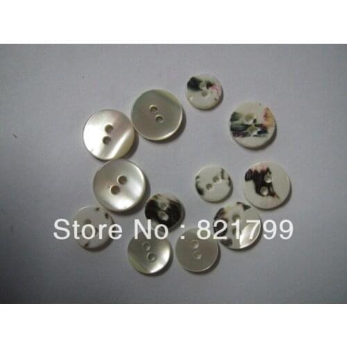 20L 12.7mm shell button for apparel white shell trocas button 200pcs