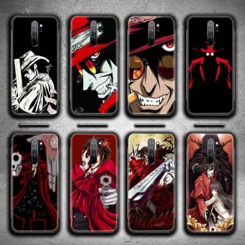 Anime Hellsing Alucard Phone Case for Redmi Note 9 8 8T 8A 7 6 6A Go Pro Max Redmi 9 K20 K30 Pro