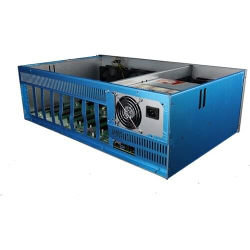 Mining Rig Frame Case for 8 AMD Graphics Card gpu ETH ZEC Zcash Bitcoin Mining rig case