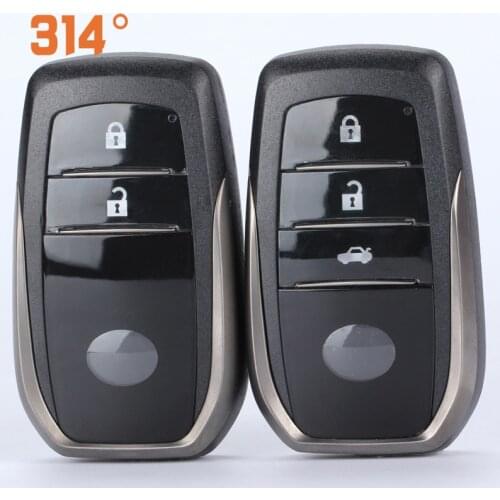 3 Button Black Car Remote Controlsmart Card Car Key Replacement Shell Suit For Toyota Reiz Hanlanda Camry Eyre New Overbearing