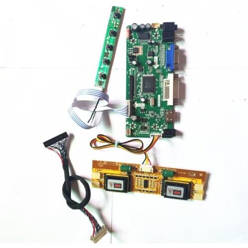 For LTM220M1-L01/L02 MNT68676 controller card HDMI-Compatible+VGA+DVI 22" 1680*1050 LCD monitor CCFL LVDS 30Pin