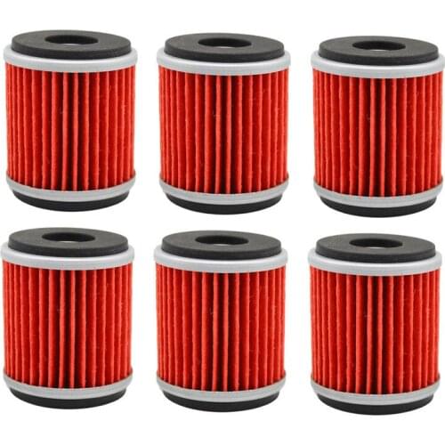 Oil Filter For Yamaha MT125 YZF R125 VP125 YP125 Xmax 125 XG250 XT250 YBR250 CZD300 T110 Crypton YZ250F YZ450F YFZ 450