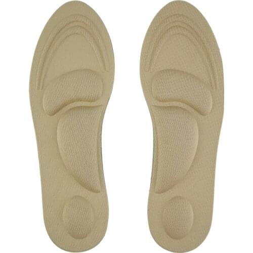 Women Feet Care Massage High Heels Sponge 3D Shoe Insoles Cushions Pads DIY Cutting Sport Arch Support Orthotic