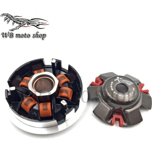 MOFO koso High Performance Variator Set with Copper Rollers For Most Chinese 125 150cc GY6 Scooter 152QMI 157QMJ QJ Spare Part
