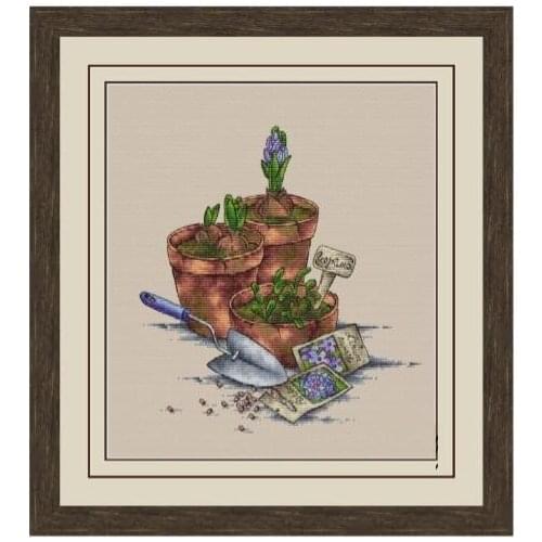 M200219Home Fun Cross Stitch Kit Package Greeting Needlework Counted Kits New Style Joy Sunday Kits Embroidery