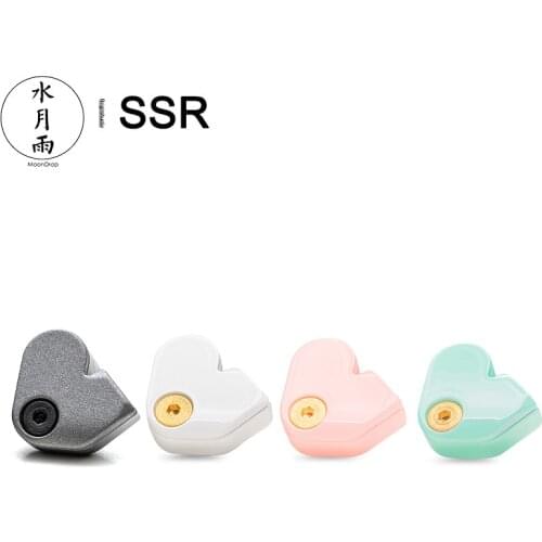 New Moondrop SSR BeryIIium-Coated Dome Diagphragm Dynamic Driver Spaceship Reference HIFI In Earphone with 2Pin 0.78mm Connector