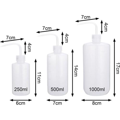 Plastic Squeeze Bottle Dispenser 250/500/1000ml Watering Dispenser Diffuser Bottle for Sauce Vinegar Oil Ketchup