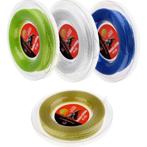 Tennis String Durable High Elastic Nylon Tennis Racquet String 200m 1.3mm